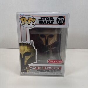 Funko Pop! Vinyl Star Wars The Armorer #717 Target Exclusive w/ Protector